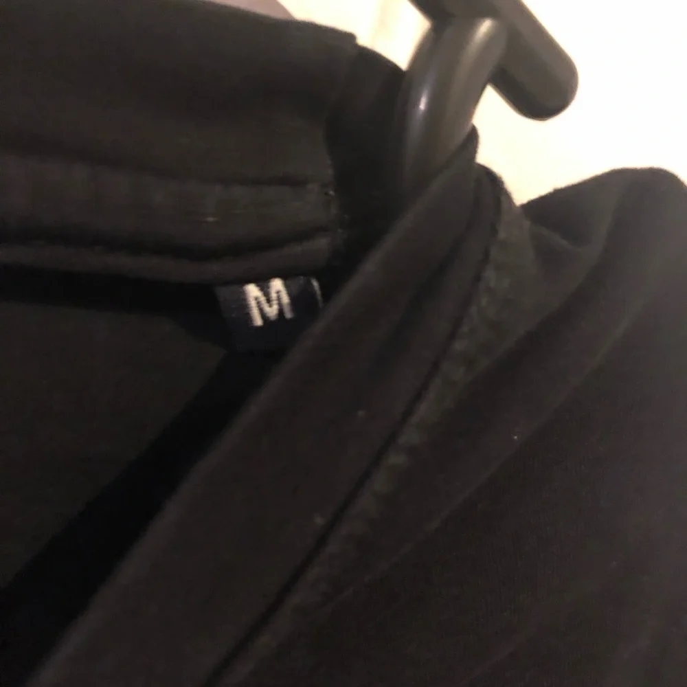 Armani Exchange men's Cotton T shirt Black Yellow Silver Logo size M Authentic - Picture 9 of 9